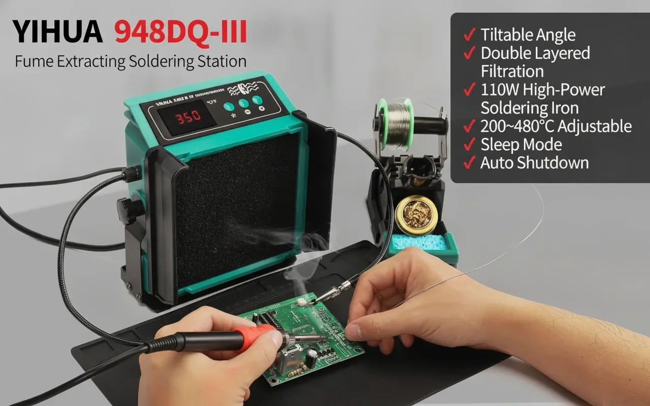 Solder Fume Extractor Station Online Explained: A UK Buyer's Guide